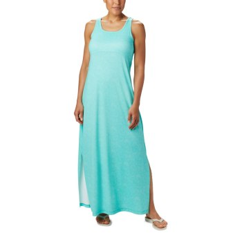 Columbia Jurken Dames, PFG Freezer Maxi Blauw, 40QMSDREW